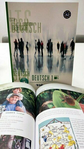 progopšti kurs nemački jezik inlingua knjiga