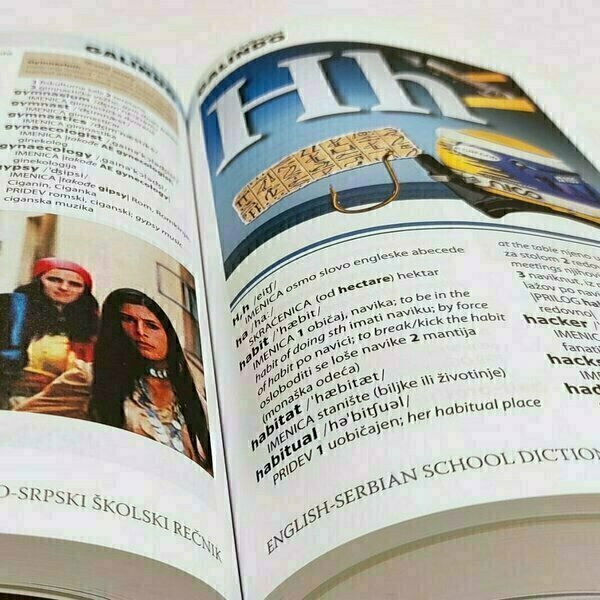 inlingua® GALINDO Ilustrovani englesko-srpski školski rečnik sa preko 12000 reči